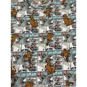 Scooby Doo Short Sleeve T-Shirt Juniors Size XL All Over Print